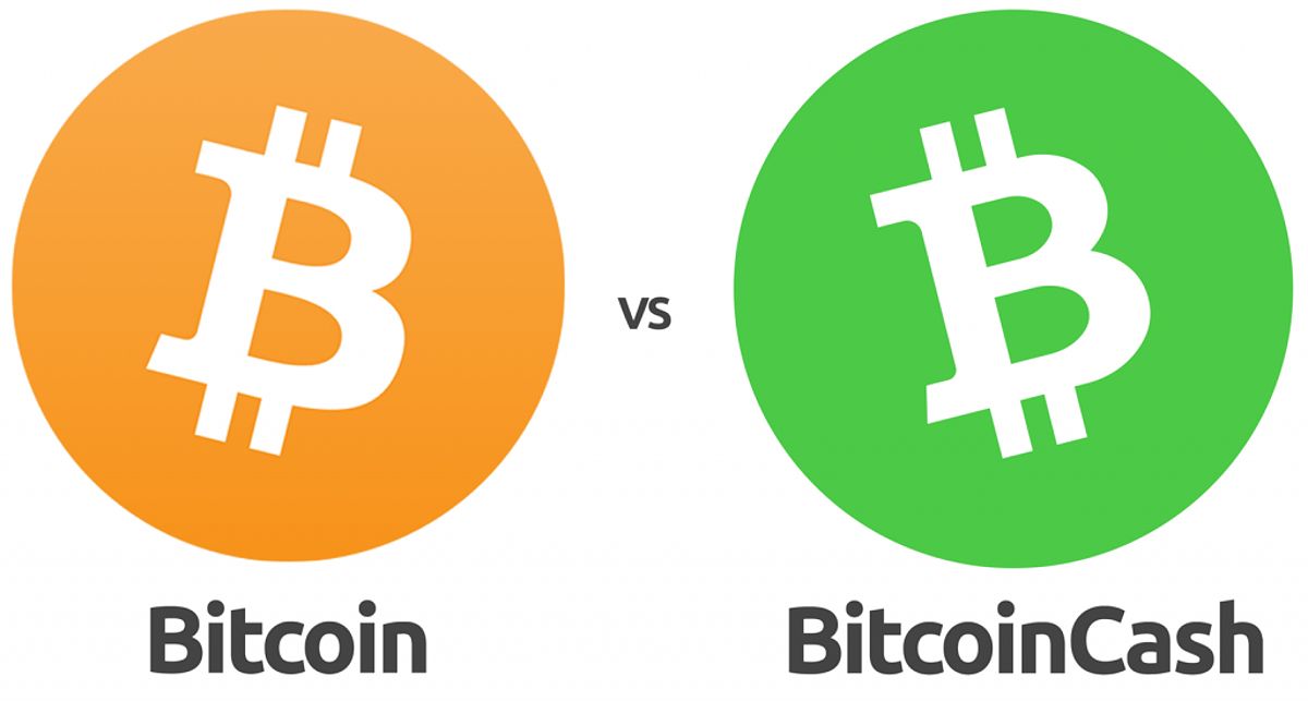 Biểu đồ Bitcoin Cash so với Bitcoin