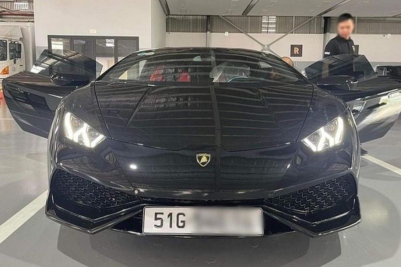 Nội thất của Lamborghini Huracan LP610-4